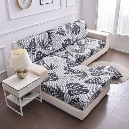 Stretch Printed Sofa Cover, Full Wrap Design_CWMM8308