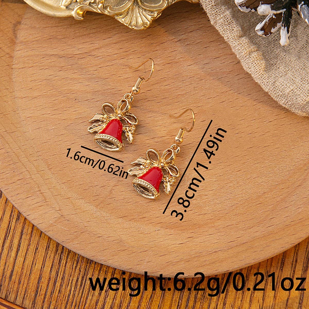 CHRISTMAS ELEMENT VERSATILE EARRINGS