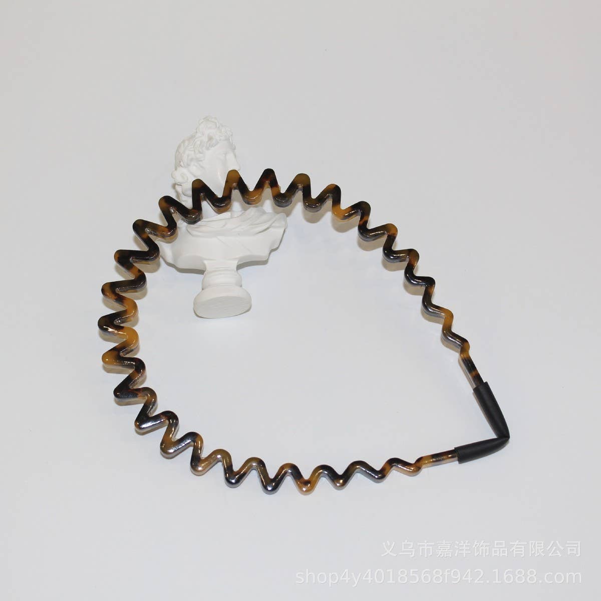 HIGH TOP WAVE LIGHT LUXURY HEADBAND
