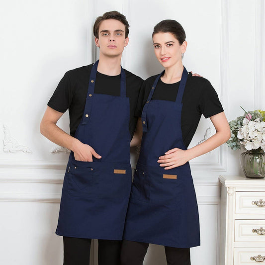 CWMM1814_Waterproof Canvas Pocket Working Home Apron