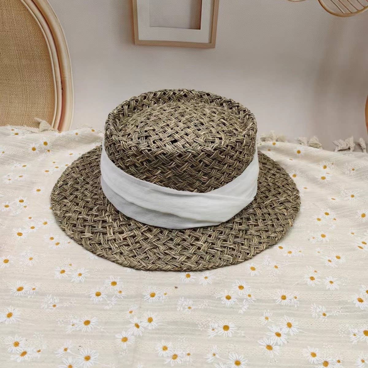 New hand-woven sun protection straw hat_CWAH3561