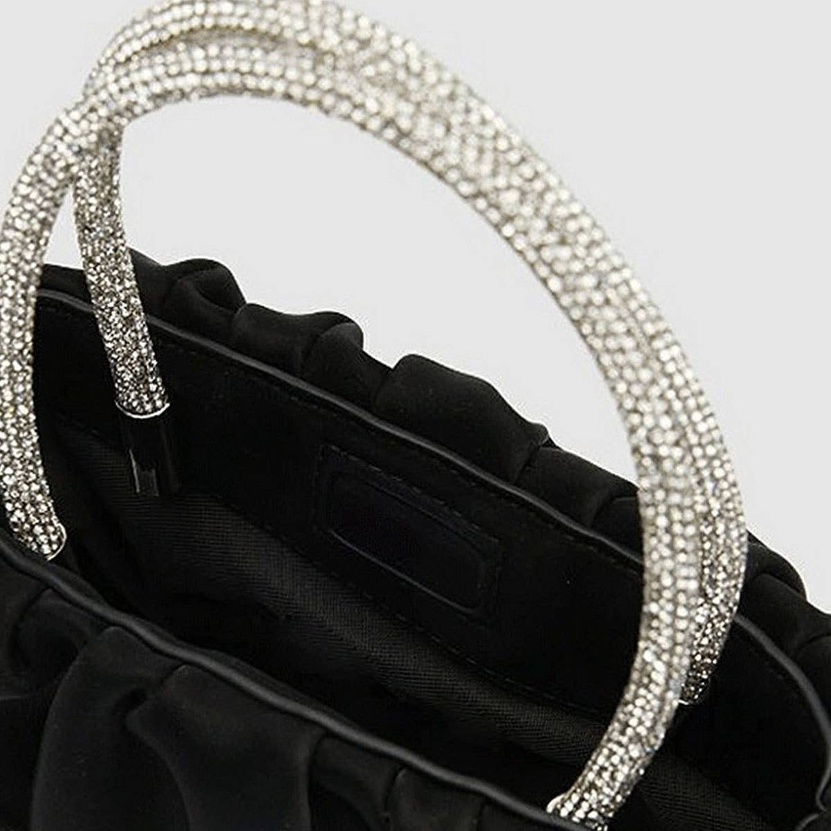 NEW STYLE HIGH-END PLEATED RHINESTONE SHOULDER BAG_CWAB3431