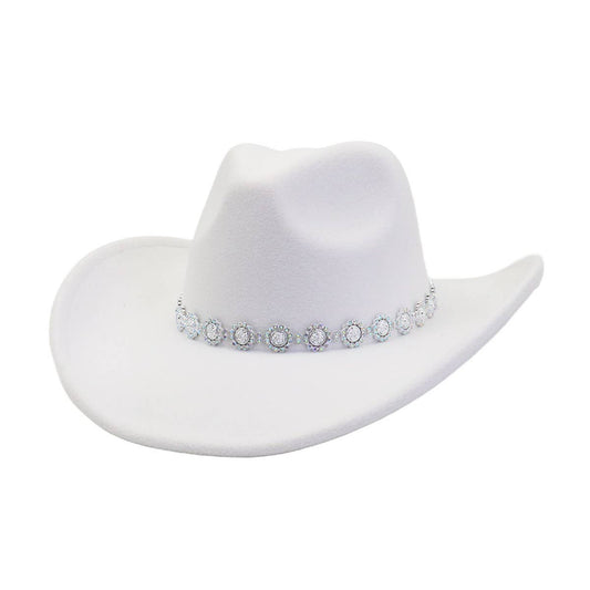 Men & Women  Felt Cowboy Fedora Western_CWAH04431