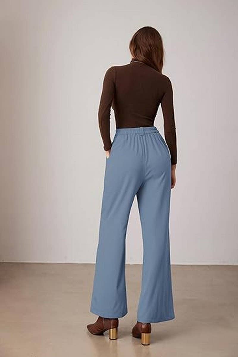 CWBLP1967_HIGH WAIST WIDE LEG BUSINESS CASUAL TROUSERS