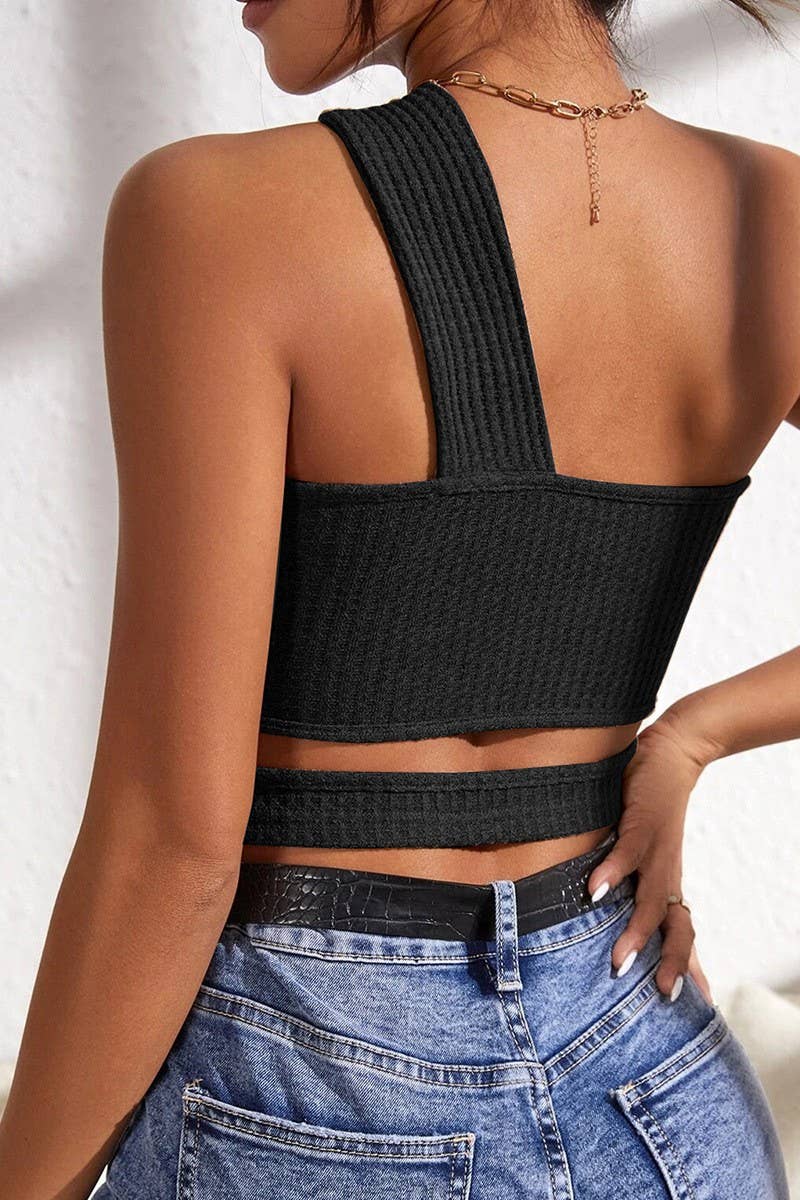 SEXY HOLLOW KNIT TANKTOP_CWTTK0283