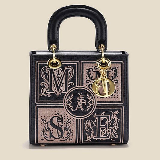 VINTAGE EMBROIDERED HAND TOTE BAG_CWAB1898