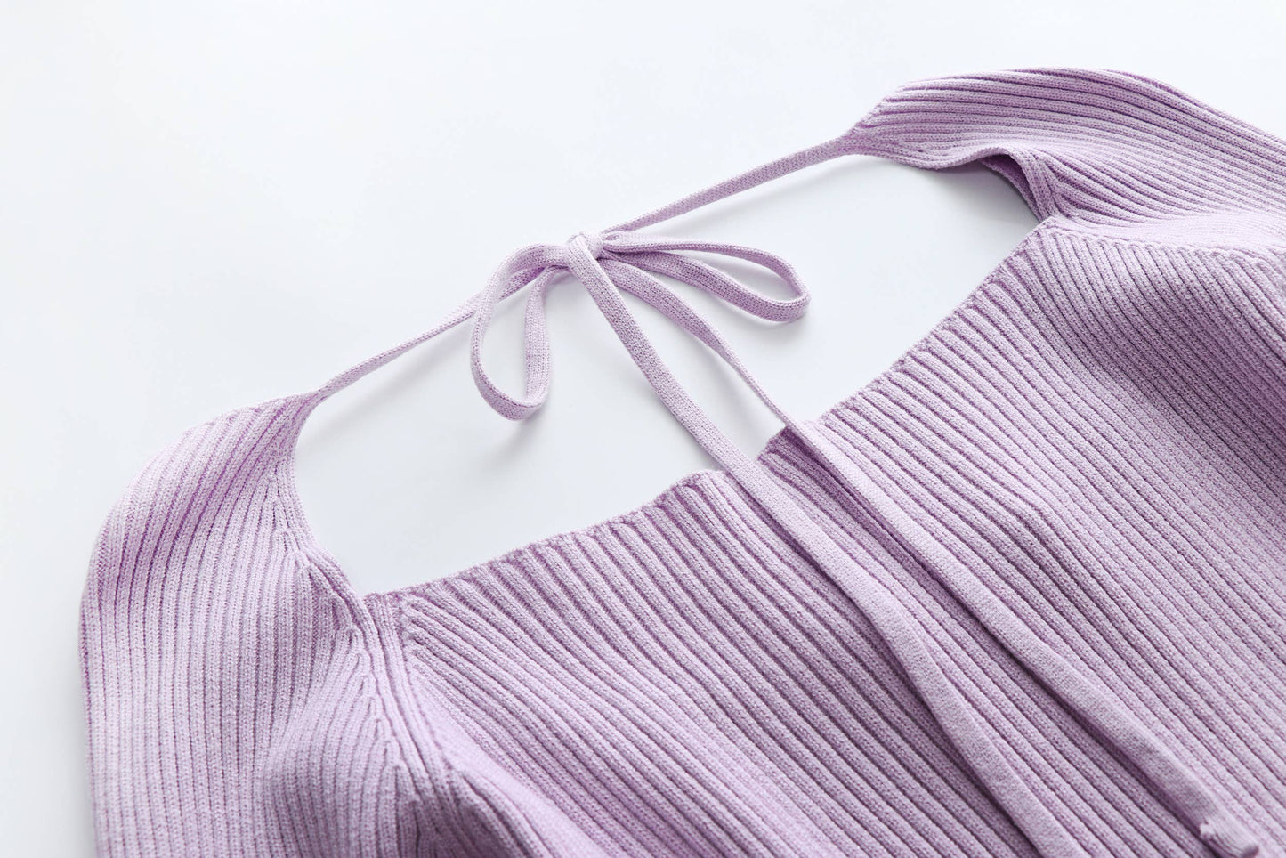 STRAIGHT-LEG PULLOVER WITH STRAP BOTTOMS