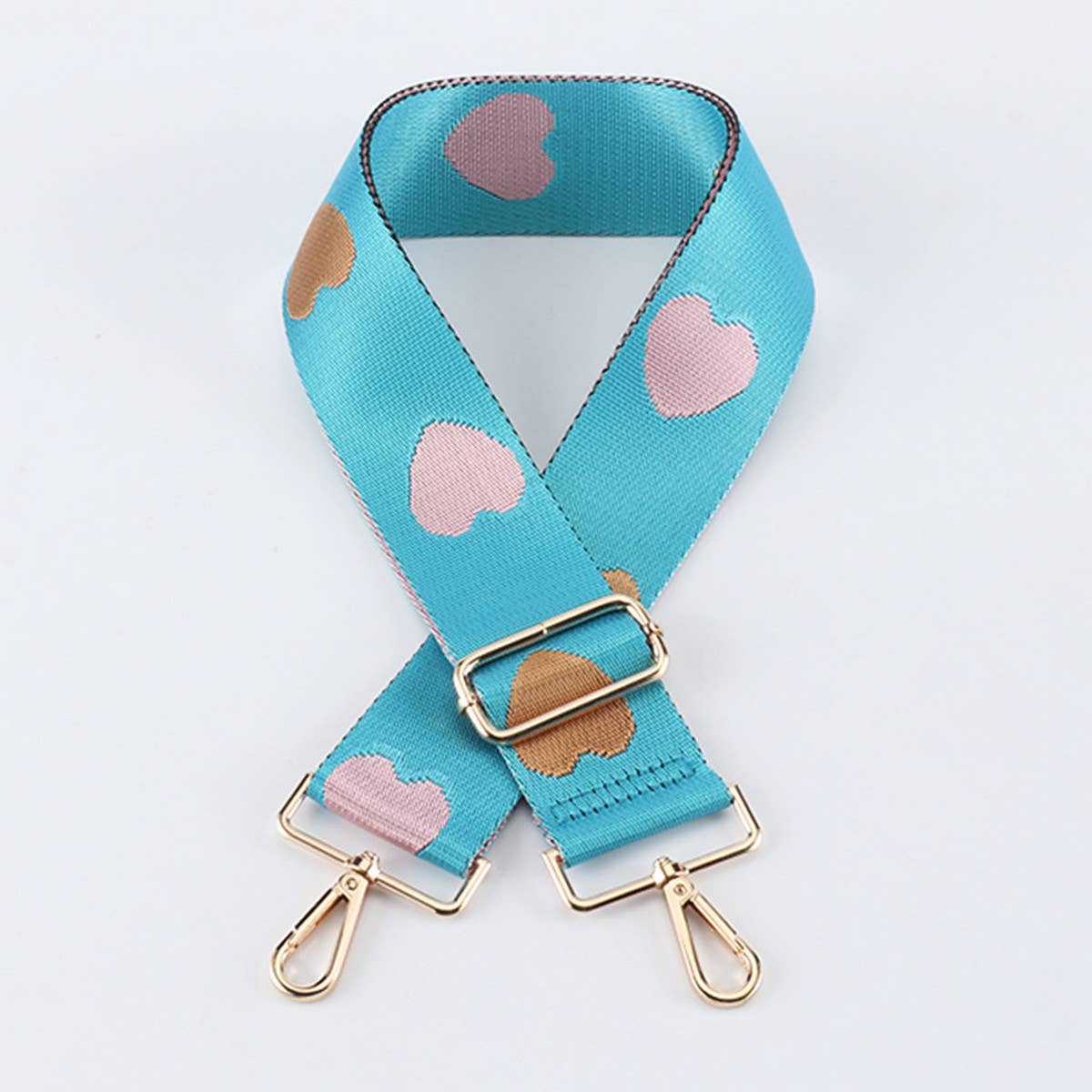 WOMEN SIMPLE HEART-SHAPED ADJUSTABLE BAG STRAP