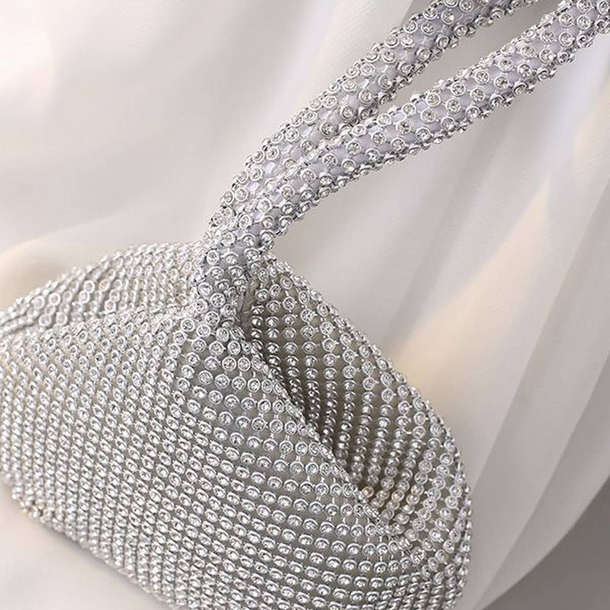 PURE HANDMADE WATERMELON DINNER TOP HANDLE BAG_CWAB3607