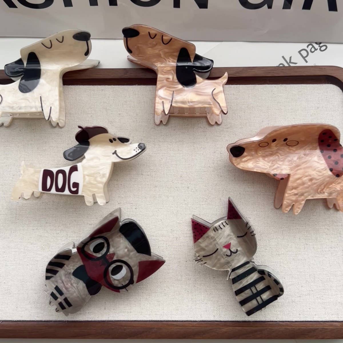 Cute Dog & Cat Claw Clip ? Kawaii Hair Accessory