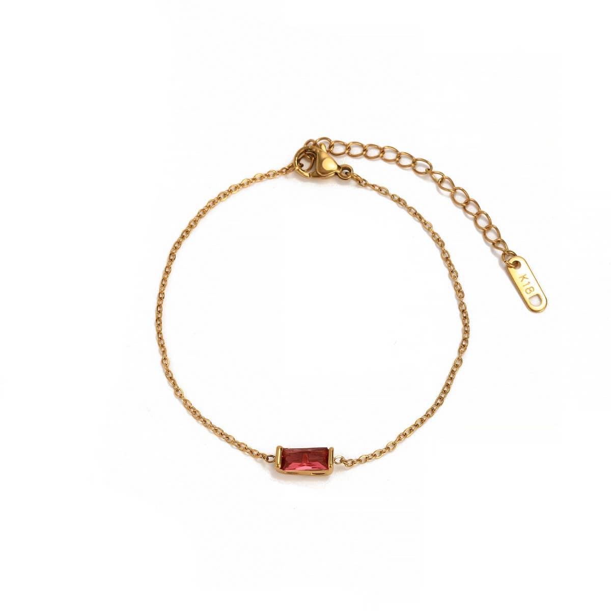 Artistic 12 Birthstone Birthstone Bracelet_CWMM5545