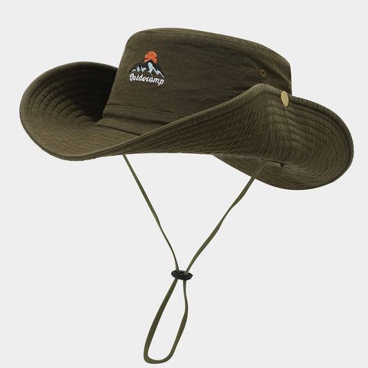 Western Style Camping Hat for Outdoor Hiking_CWAH3809