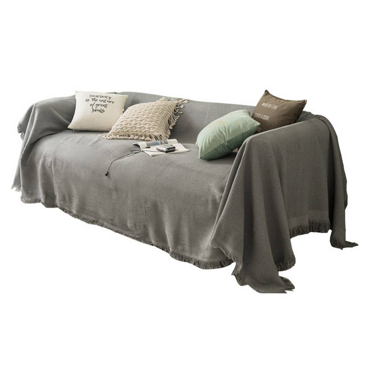 Universal Sofa Throw Blanket for Full Cover