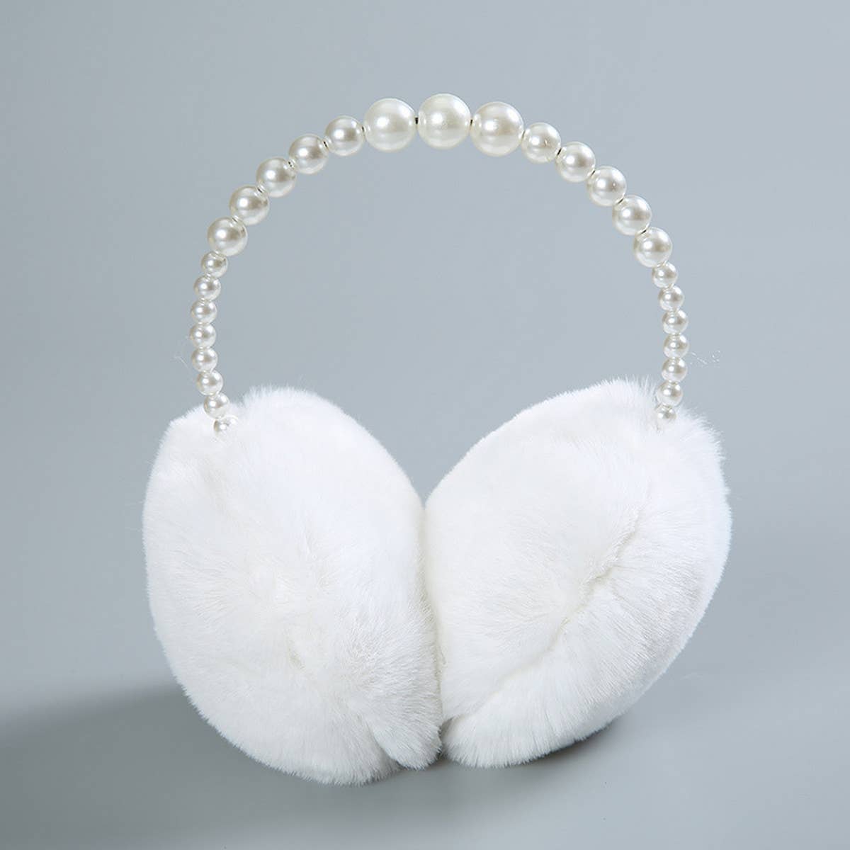 FASHIONABLE WARM PEARL EARMUFFS
