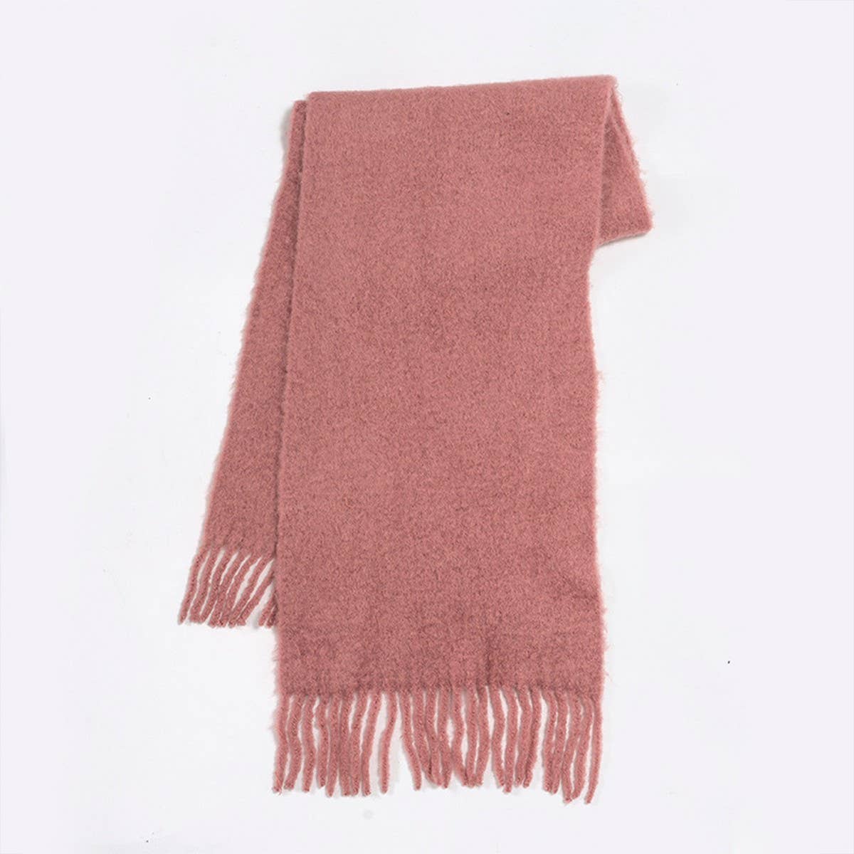 Wool Blend Solid Scarf ??Soft Warm Winter Wrap_CWASC2319