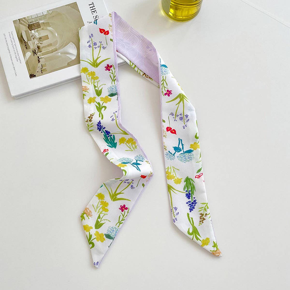 NARROW AND LONG BAG DECORATIVE RIBBONS