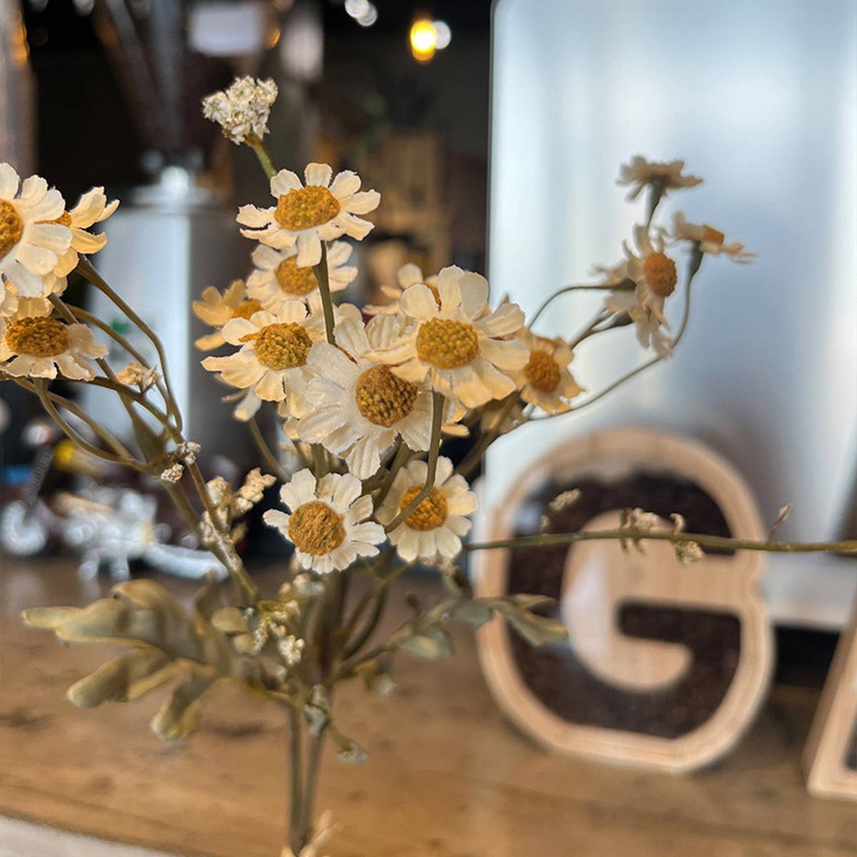 Autumn Chamomile & Baby's Breath Daisy Artificial_CWMM6483