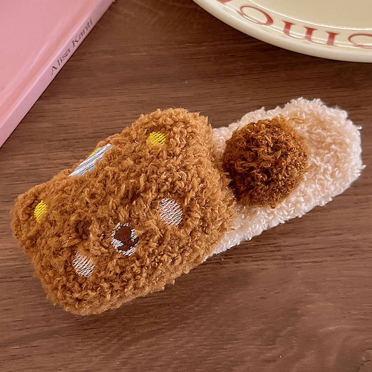 CUTE PLUSH HAIRPIN LARGE DUCKBILL