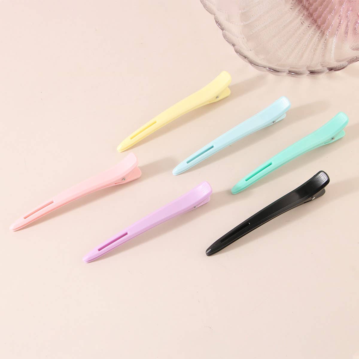 CWAHA07433_LARGE NO CREASE ALLIGATOR HAIR CLIPS STYLING