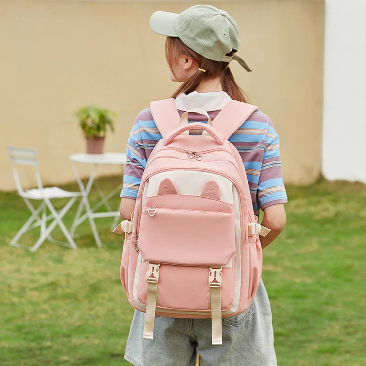 Girls¡¯ Backpacks for School?Sweet & Large Capacity_CWAB5385