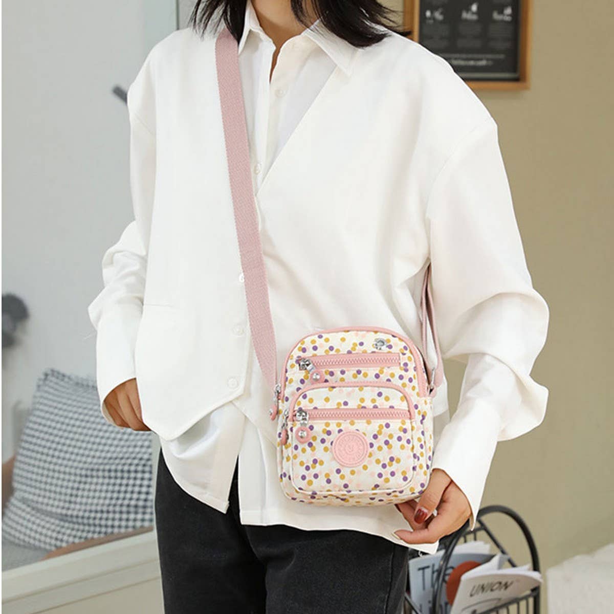 MINI FASHION NYLON BAG SHOULDER CROSSBODY BAG
