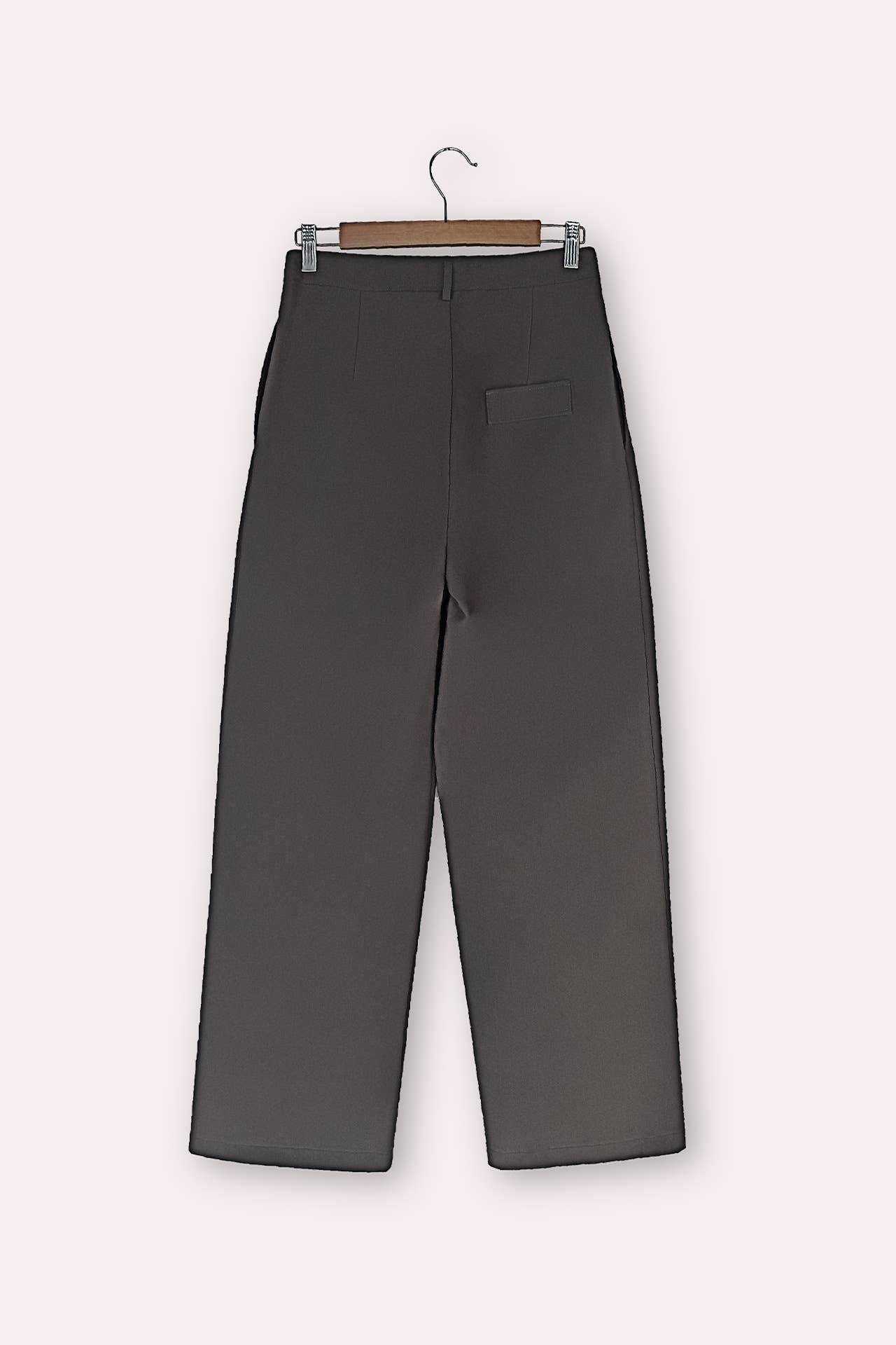 SLIMMING LOOSE STRAIGHT LEG WIDE LEG TROUSERS