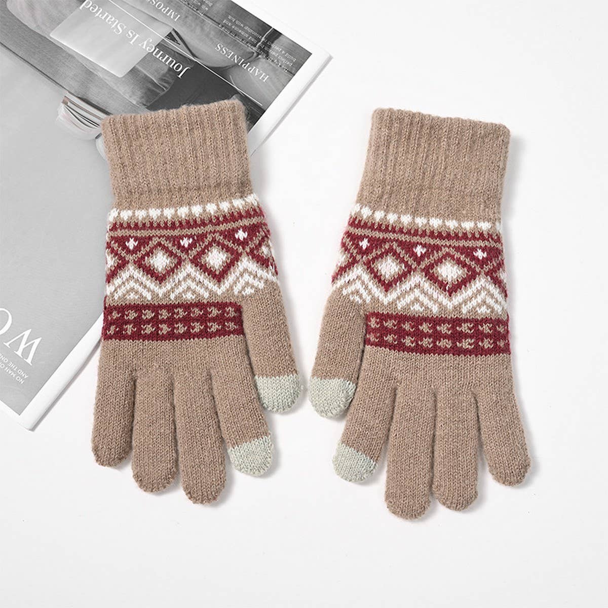 AUTUMN AND WINTER FIVE-FINGER CYCLING WARM GLOVES_CWMM1490