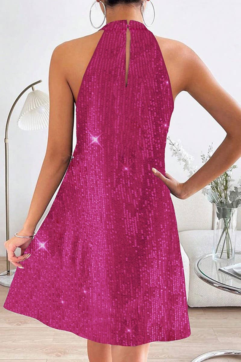 TEMPERAMENT OFF THE SHOULDER SEXY SEQUINED GOWNS_CWDSD2940