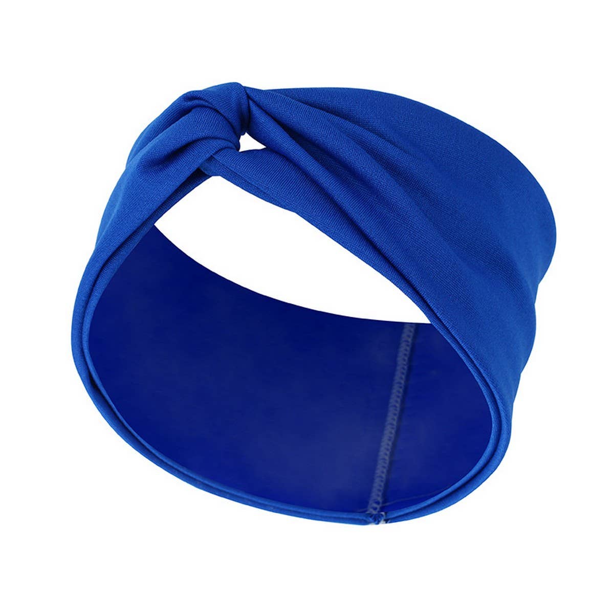 CWAHA6416_FASHION WIDE KNOTTED CROSS HEADBAND