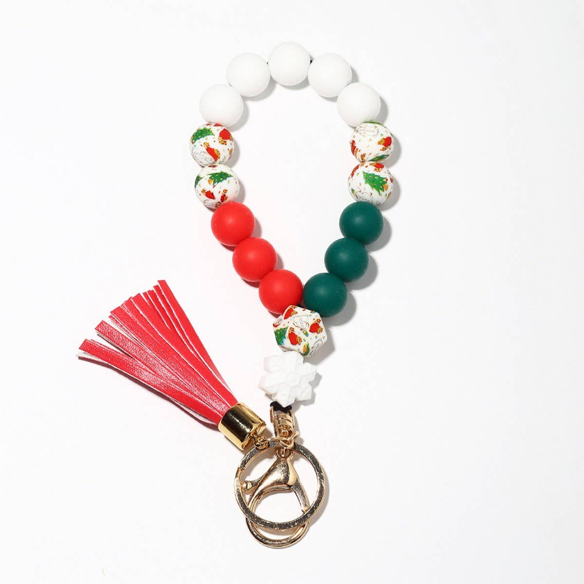 Glowinthedark Halloween Keychain Silicone Bracelet_CWAB5098