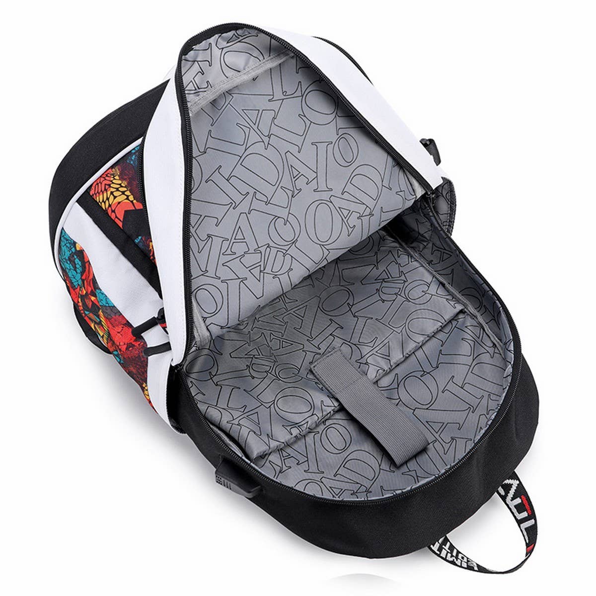 Backpacks for School, Oxford Print Waterproof Bag_CWAB5465