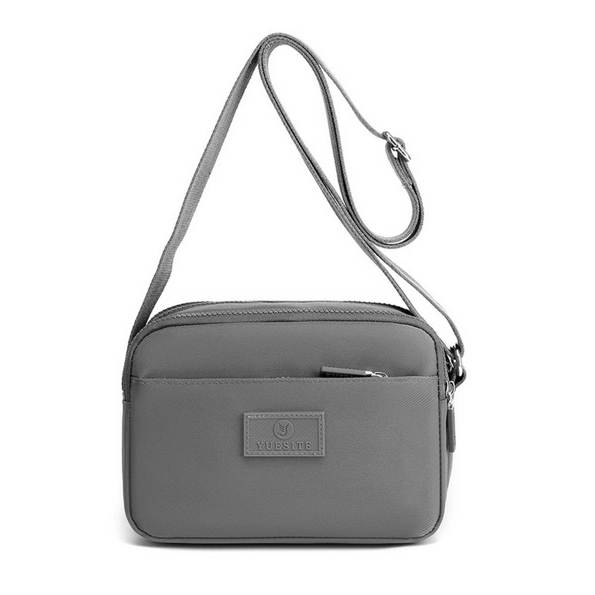 MULTI-POCKET CASUAL CANVAS SHOULDER CROSSBODY BAG_CWAB3518