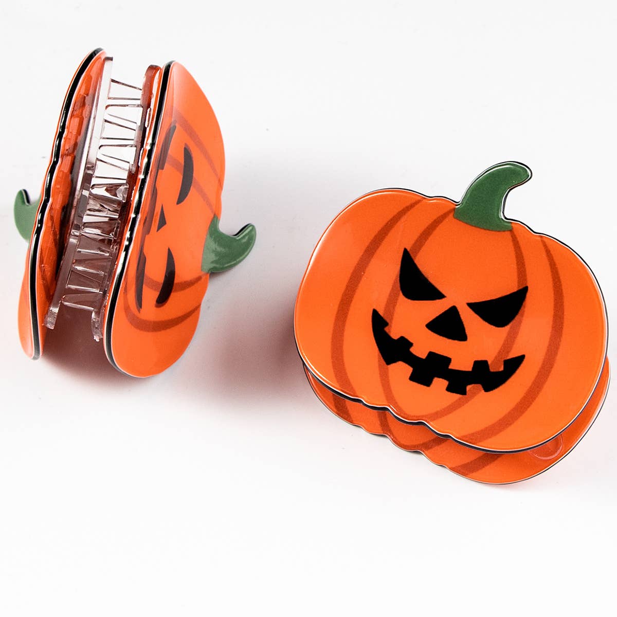 HALLOWEEN PUMPKIN HAIR CLIP BACK HAIR CLIP