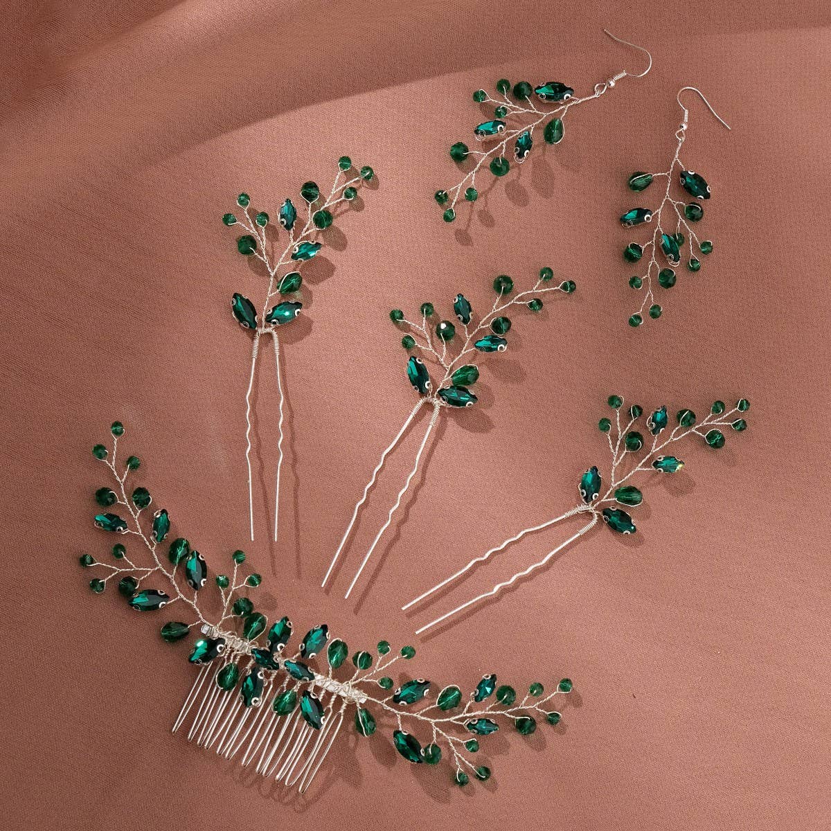 BRIDAL HAIR ACCESSORIES THREE PIECE SET_CWAHA2786