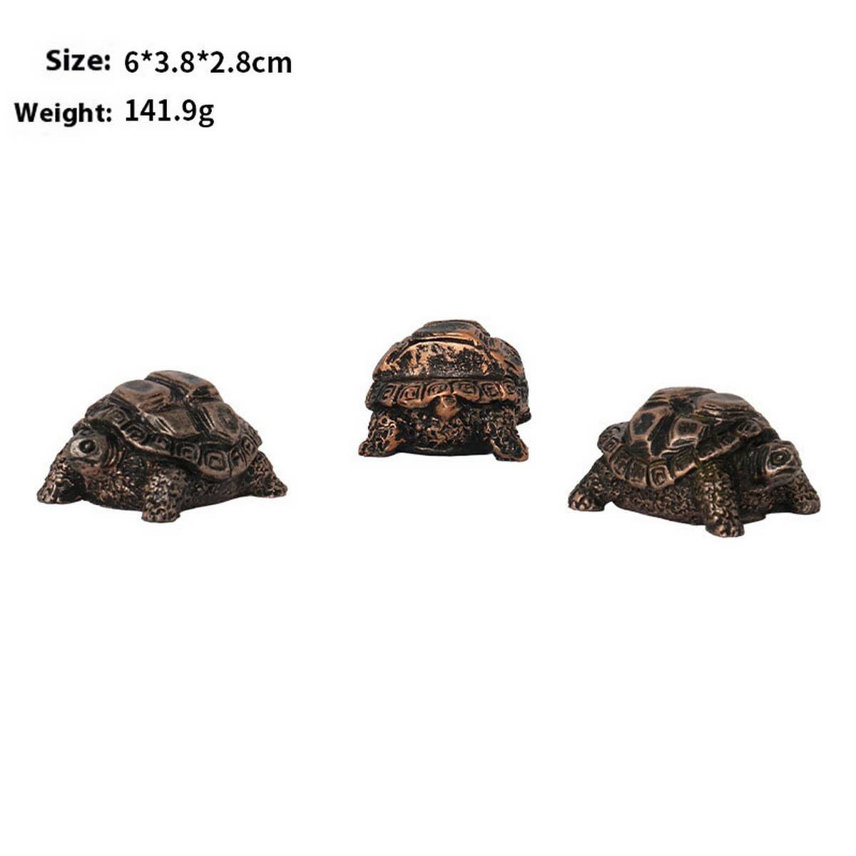 Turtle Resin Garden Plant Pot Support Decor_CWMM9861