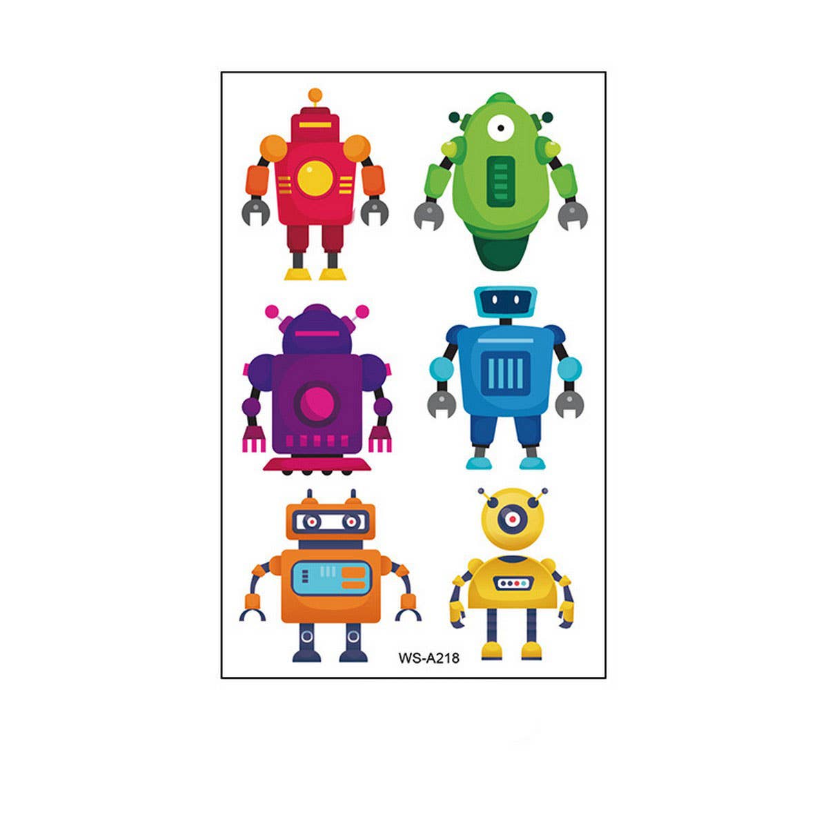 Cute Waterproof Temporary Tattoo Stickers Set