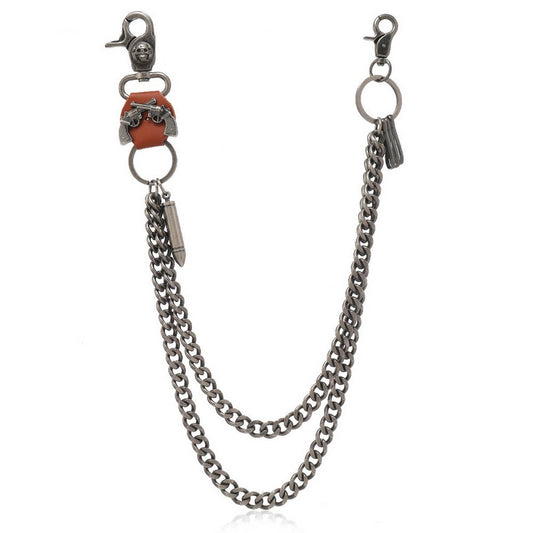 PUNK HIP-HOP JEANS WORKWEAR METAL TROUSER CHAIN_CWMM4832