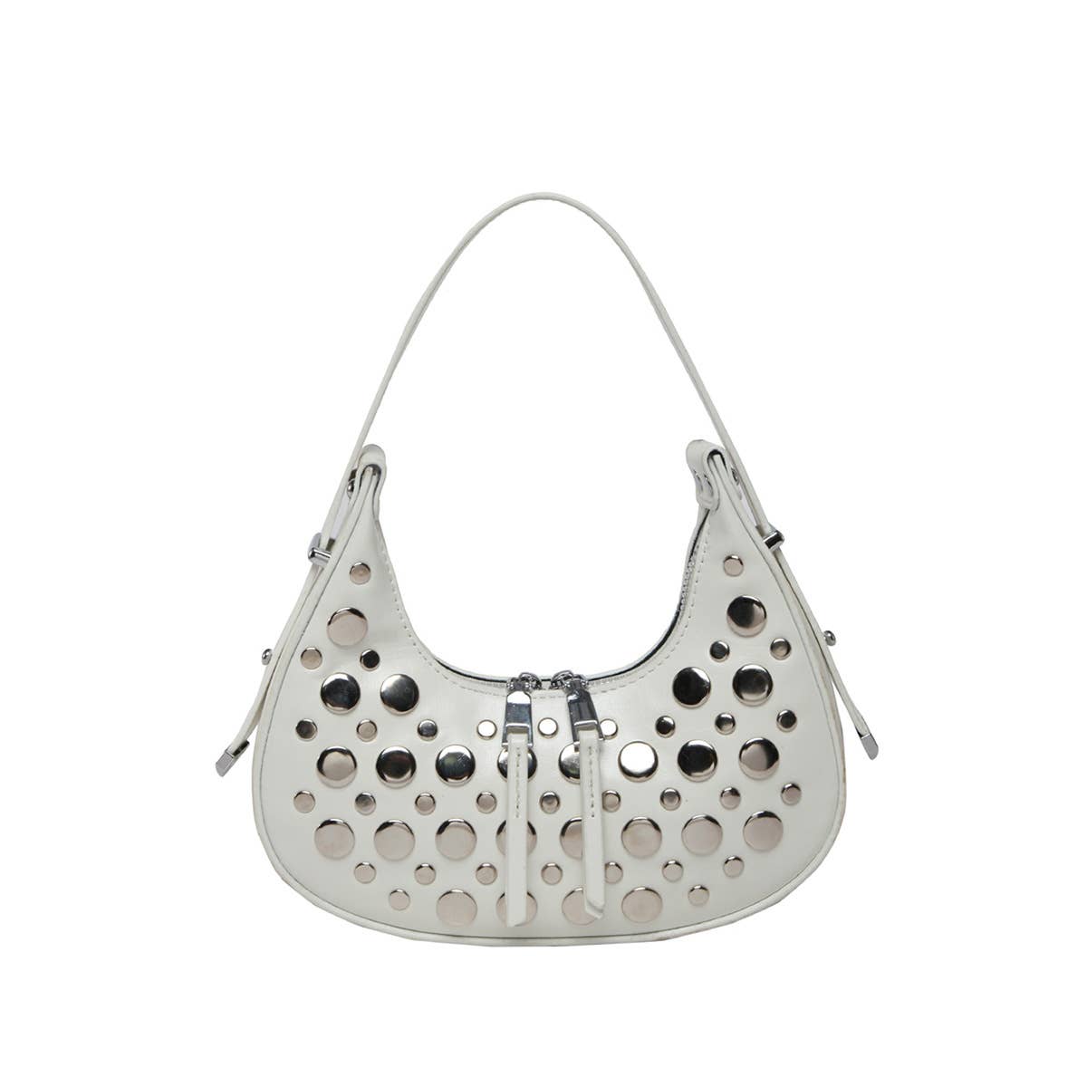 Rivet fashionable casual single-shoulder bag