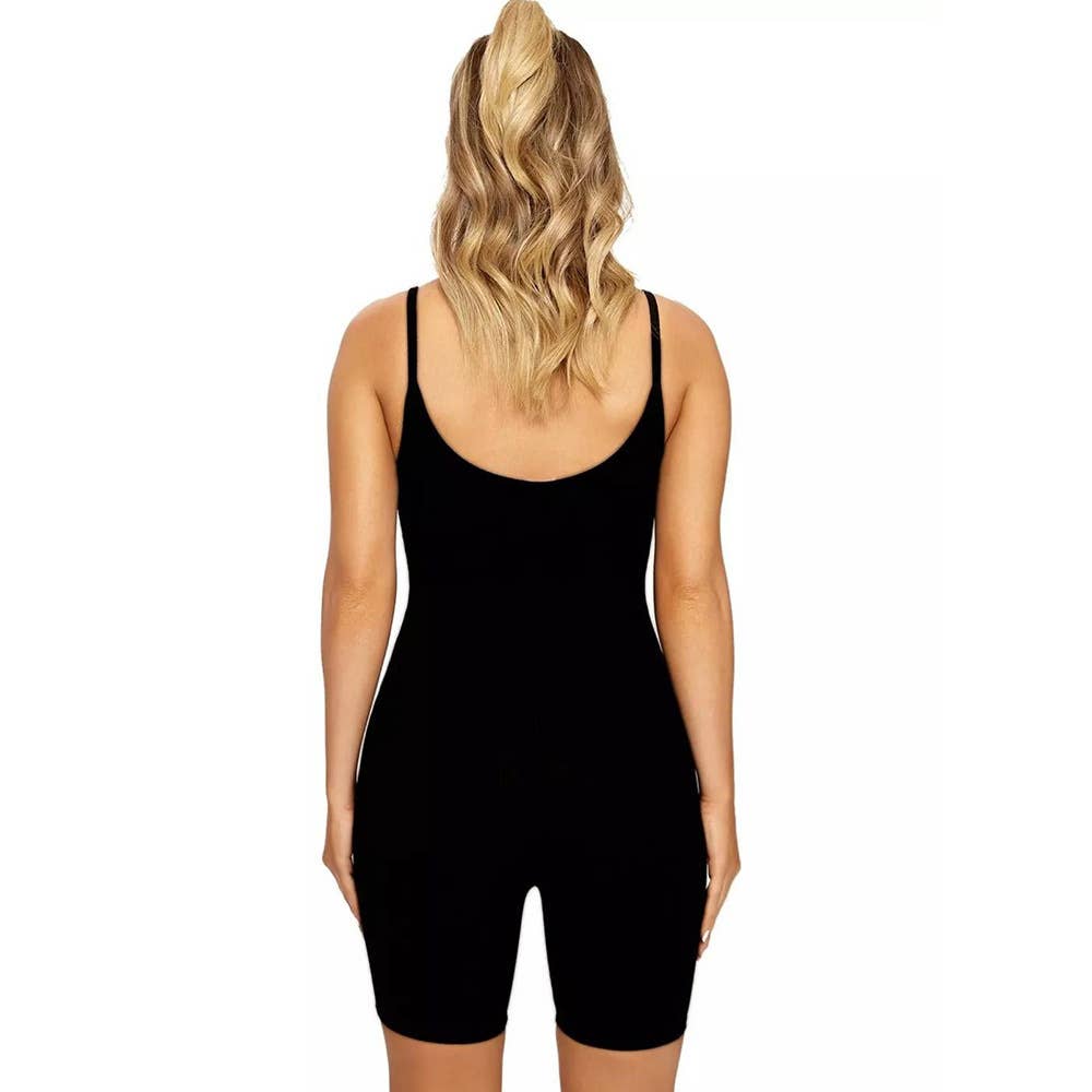 Sexy Bodycon Lift-Up Cami Romper