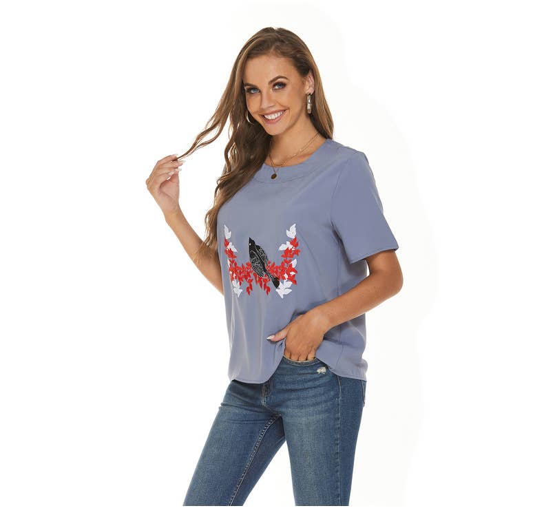 WOMEN'S CREW NECK SWEATSHIRT