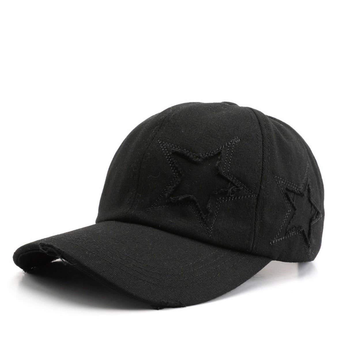 Vintage Plain Embroidered Baseball Cap ?Sun Hat_CWAH2846