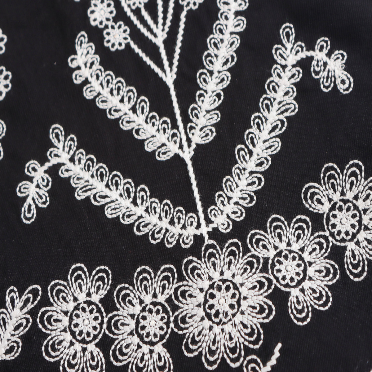 Embroidered Sleeveless Vest ? French Vintage Style