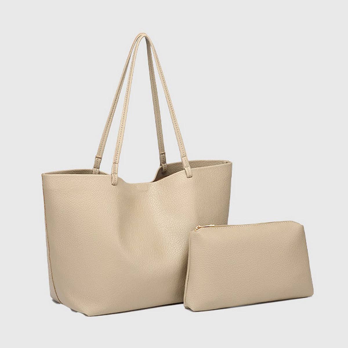 Elegant Soft Leather Solid Color Tote Set Bag£ßCWAB5112
