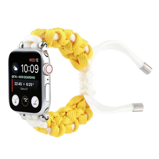 IWATCH7-1SE NYLON PARACORD BRAIDED WATCH STRAP