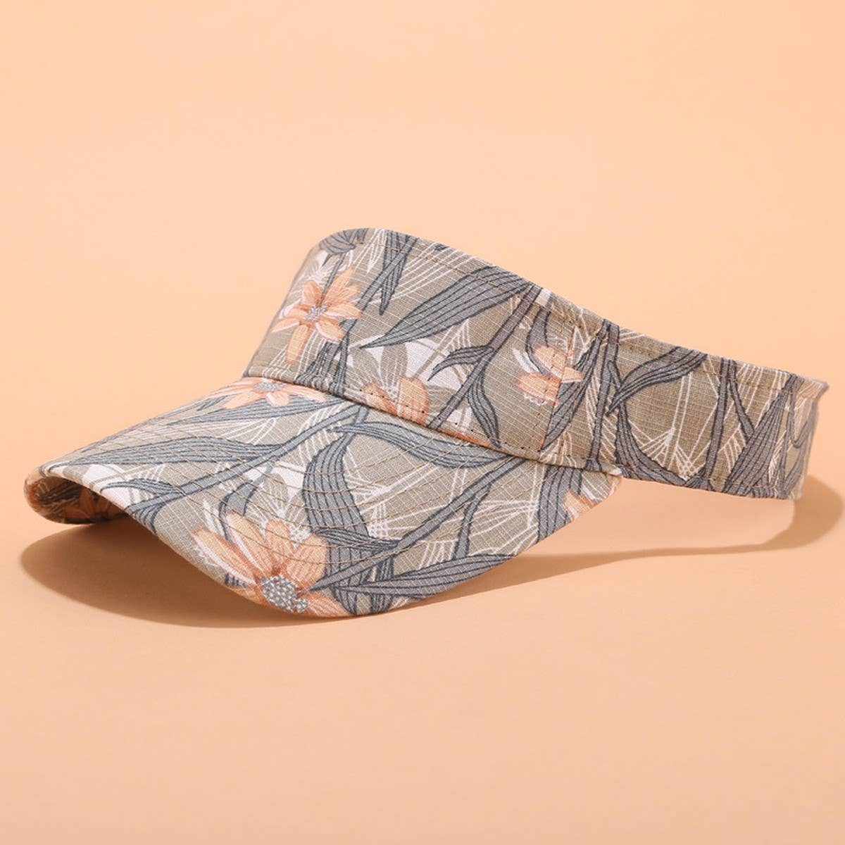 Printed Sun Visor | Summer UV Protection Sport Cap_CWAH3283