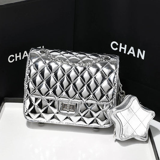 STAR DIAMOND CHAIN SHOULDER BAG_CWAB2986