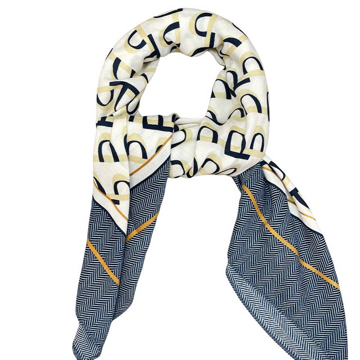 P-Letter Scarf - Elegant Fall/Winter Wool Wrap_CWASC0908