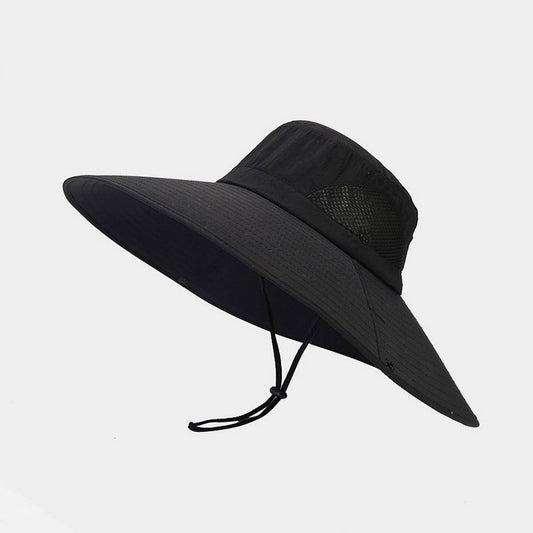Men's Wide Brim UV Protection Fishing & Hiking Hat_CWAH3842