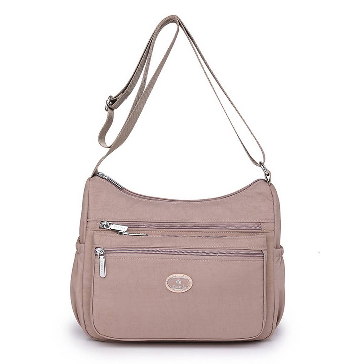 FASHIONABLE NYLON CLOTH SHOULDER MESSENGER BAG_CWAB3520