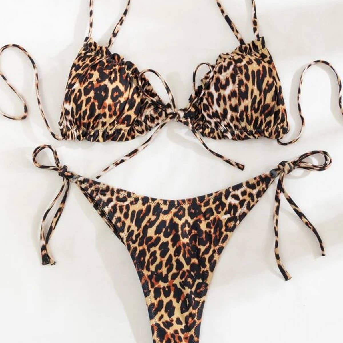 SEXY PLEATED GATHERED HIGH-END SWIMSUIT FOR WOMEN